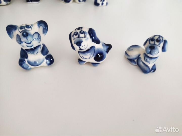 Игрушки гжель