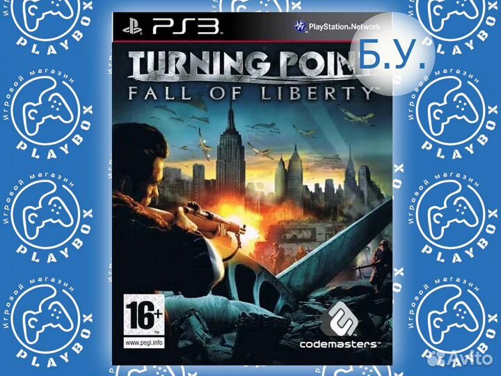 Turning Point Fall of Liberty PS3 б.у