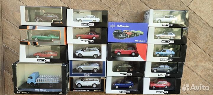 Модели 1/43 Ebbro, Norev, Autoart, Vitesse и др