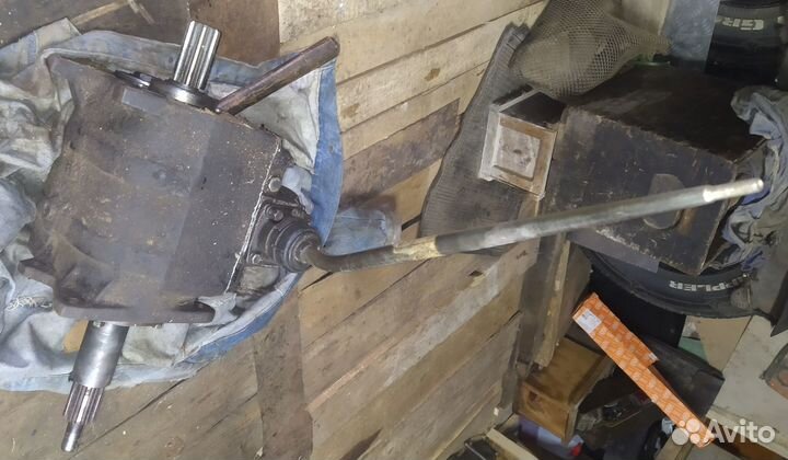 Кпп УАЗ старого образца, 4-х ступенчатая