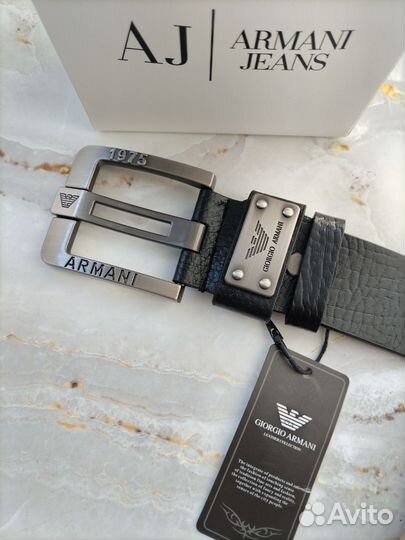 Ремень в коробке натуральная кожа