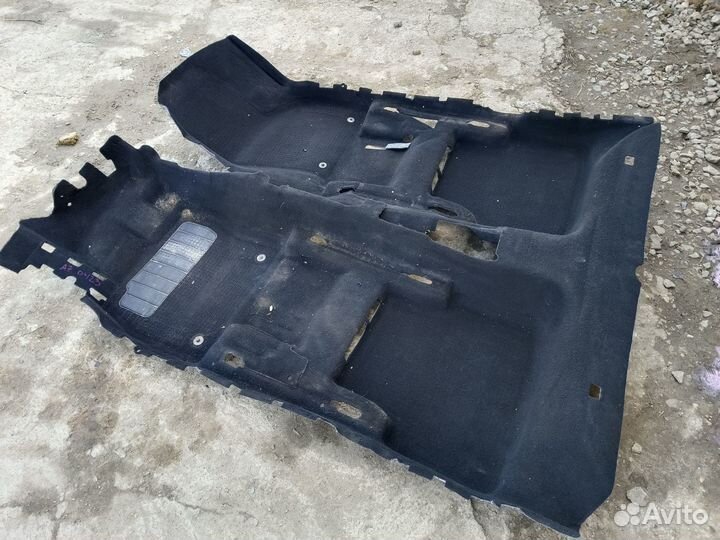 Ковёр ковролин салона Skoda Octavia A7 2014 год