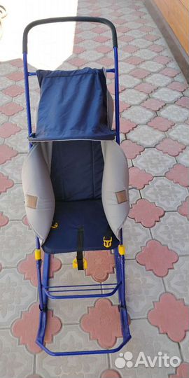 Детские санки на колесах
