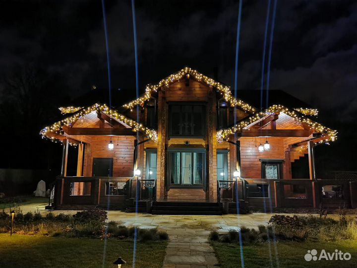 Фасадная Подсветка Домов / Уличная