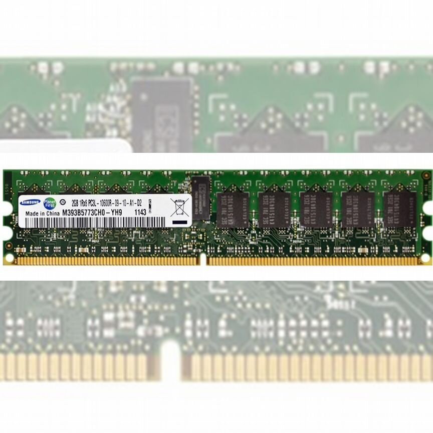 [M393B5773CH0-YH9] Оперативная Память Samsung 2gb M393b5773ch0-Yh9