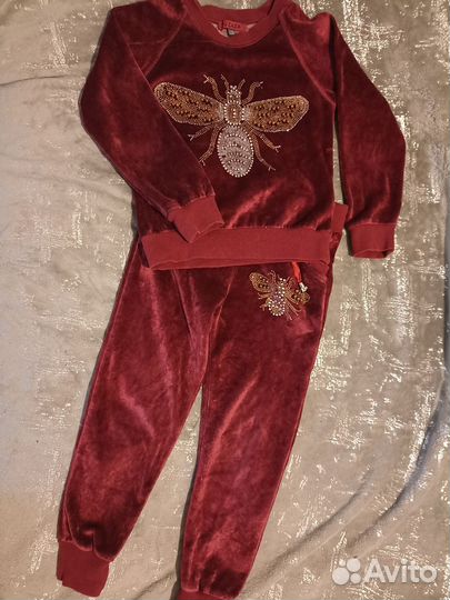 Костюм велюровый 116