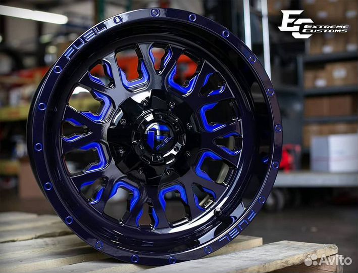 Диски Fuel D645 Stroke R17 5x139.7 Dodge Ram