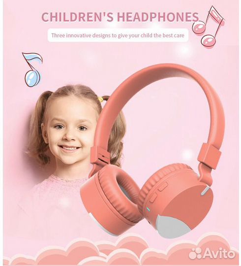 Беспроводные детские наушники Gorsun E86
