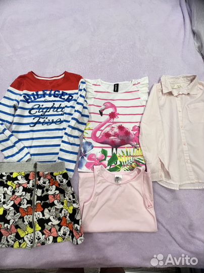 Детские вещи для девочки 4-6лет(пакетом)