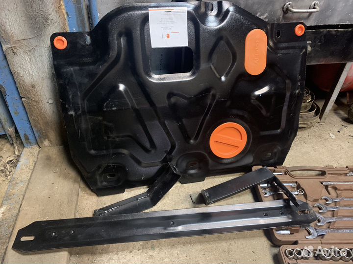 Защита картера hyundai elantra 6