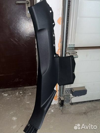 Обшивка багажника ауди Q7
