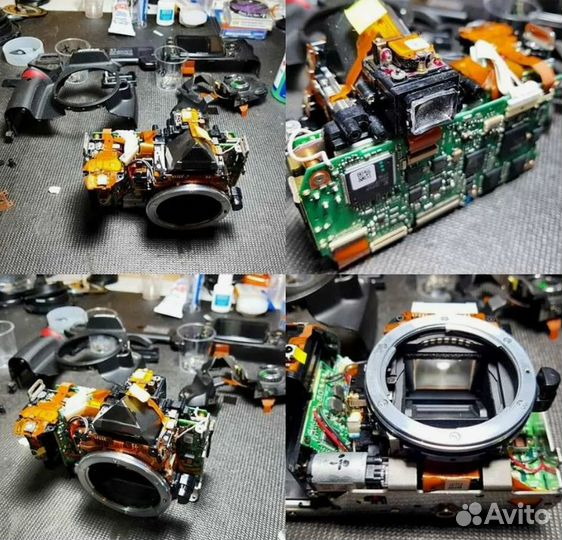 Ремонт фотоаппаратов, объективов и видеокамер