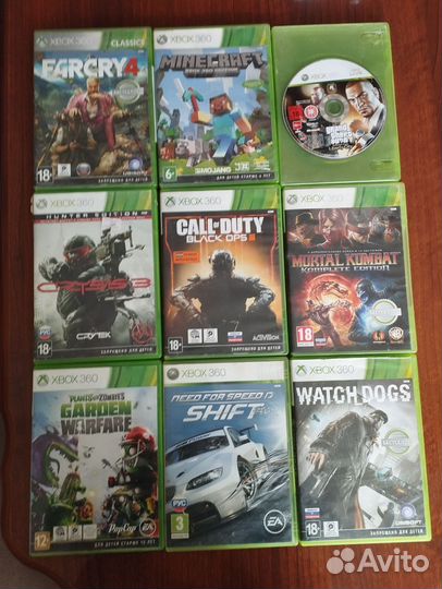 Игры на xbox 360