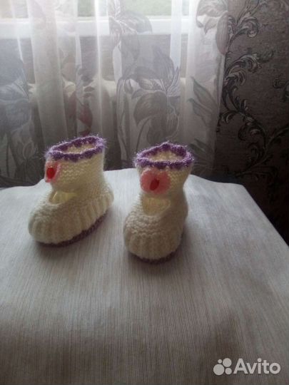 Пинетки для девочки