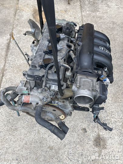 Двигатель Nissan X-Trail T30 QR25DE