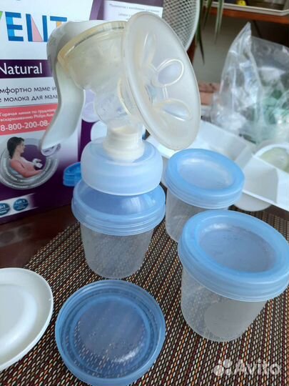 Молокоотсос ручной и подогреватель бутылочек Avent