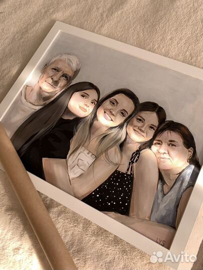 Портреты по фотографии