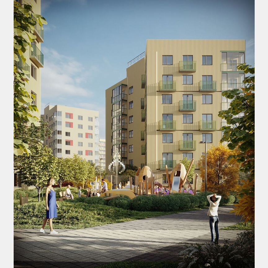 1-к. квартира, 39,2 м², 3/7 эт.