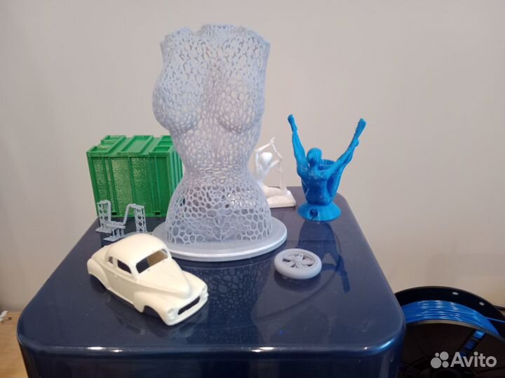 Печать на 3D принтере, моделирование, сканирование