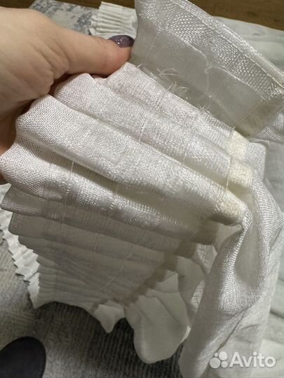 Шикарный тюль. Амбре. 2 шт