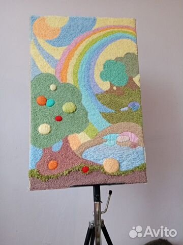 Продам картину. Авторская работа. Ковроделие