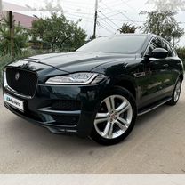 Jaguar F-Pace 2.0 AT, 2016, 80 219 км, с пробегом, цена 3 100 000 руб.