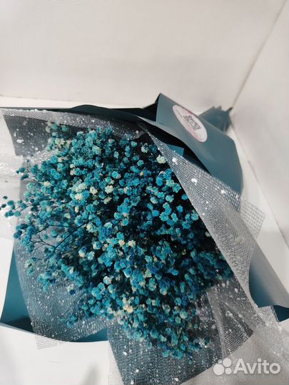 Букеты (гипсофила, мыльные розы, пионы, кашпо)