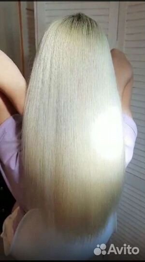 Кератиновое выпрямление волос