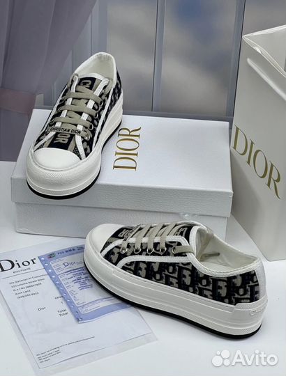 Кеды женские Dior