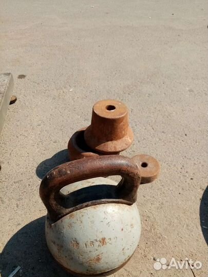 Гиря разборная 32кг, 24кг, 16кг