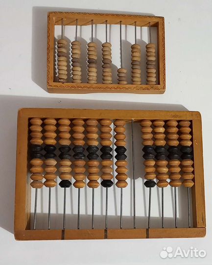 Счеты деревянные