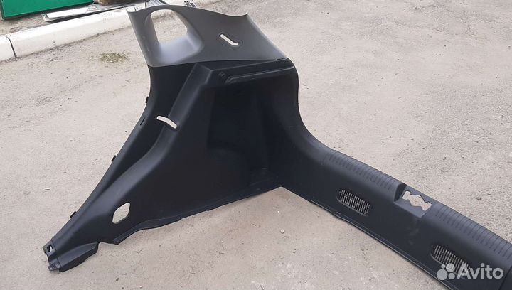 Kia Rio 3 обшивка багажника хэтчбек