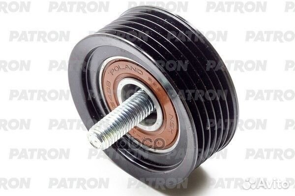 Ролик промежуточный поликлинового ремня с подши