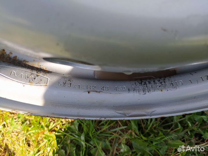 Диски r14 4x100 штамповка