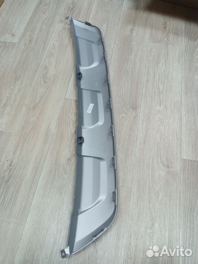 Накладка на задний бампер Логан Сандеро Степвей