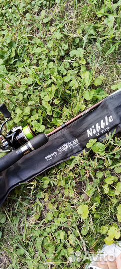 Спиннинг Norstream nibble. Катушка Daiwa Legalis