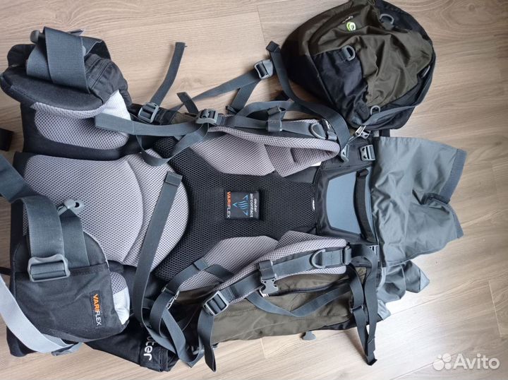 Pюкзак Deuter Aircоntасt Рrо 55+15 SL (сoffеe)