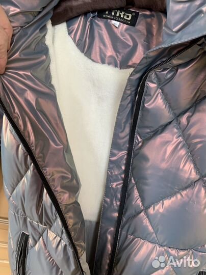 Шикарный комбинезон зимний с мехом