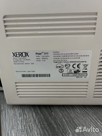 Xerox phaser 3117