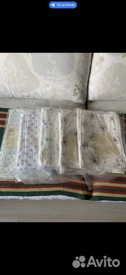 Постельное белье ткань СССР новое