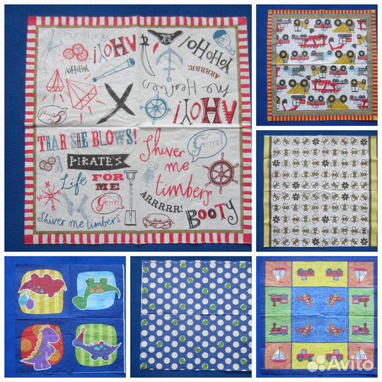 Салфетки для декупажа детская тема
