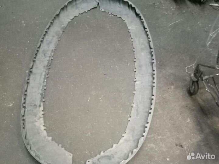 Юбка/спойлер переднего бампера Volkswagen Golf