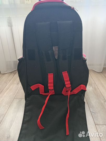 Рюкзак хоккейный на колесах с выдвижной ручкой