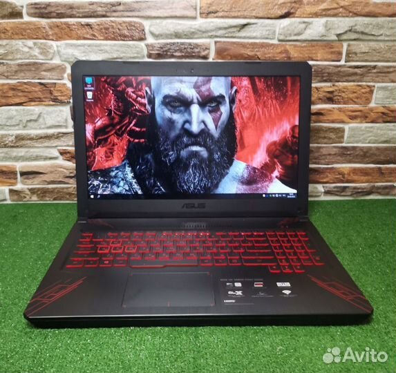 Игровой ноутбук Asus i5 4 ядра/GTX1050/ssd/Full HD