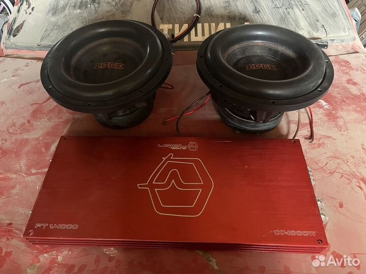 Сабвуфер edge 122 spl