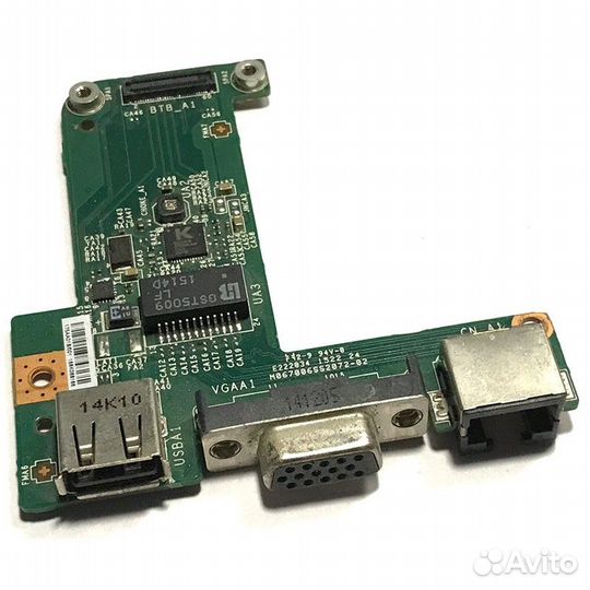 Плата USB, VGA и LAN для MSI MS-175A