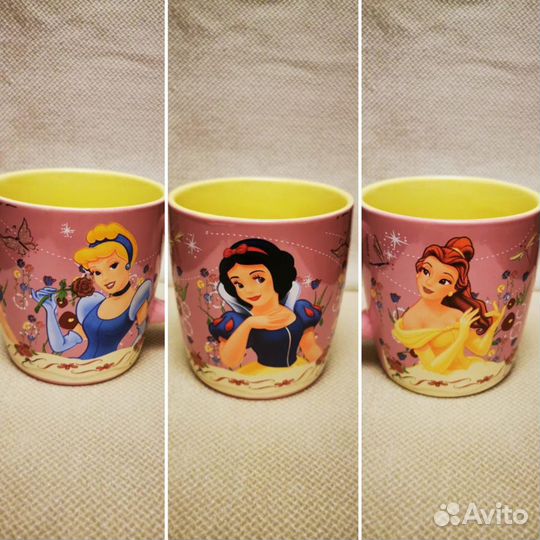 Набор детской посуды, фарфор Испания, новый