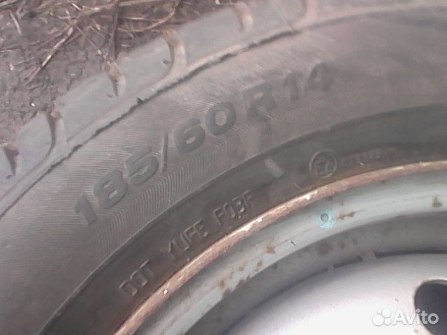 Колесо 185/60R14 Viatti Strada нов. 4*100 1шт