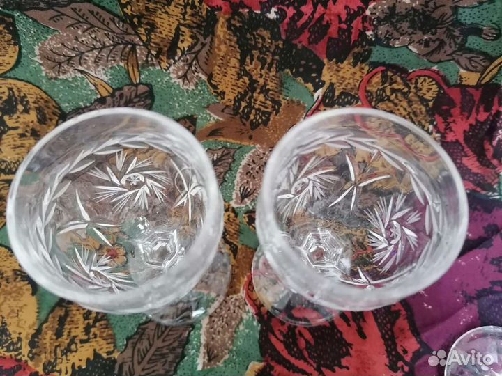 Хрустальные фужеры (рюмки) Montreal Югославия