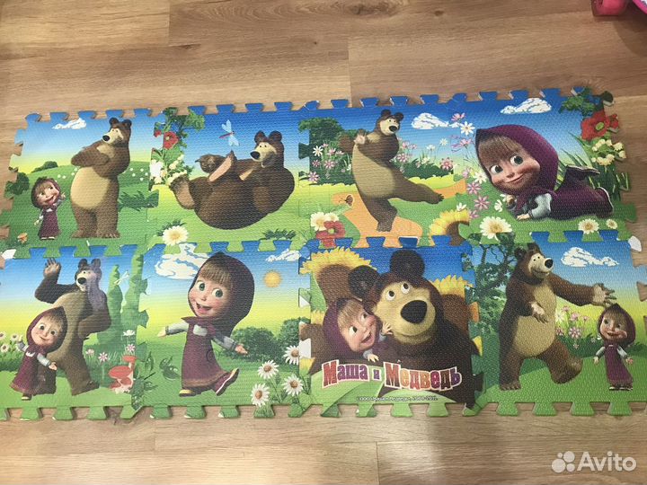 Мозаика Magneticus 6 Коврик-пазл Магнитная азбука